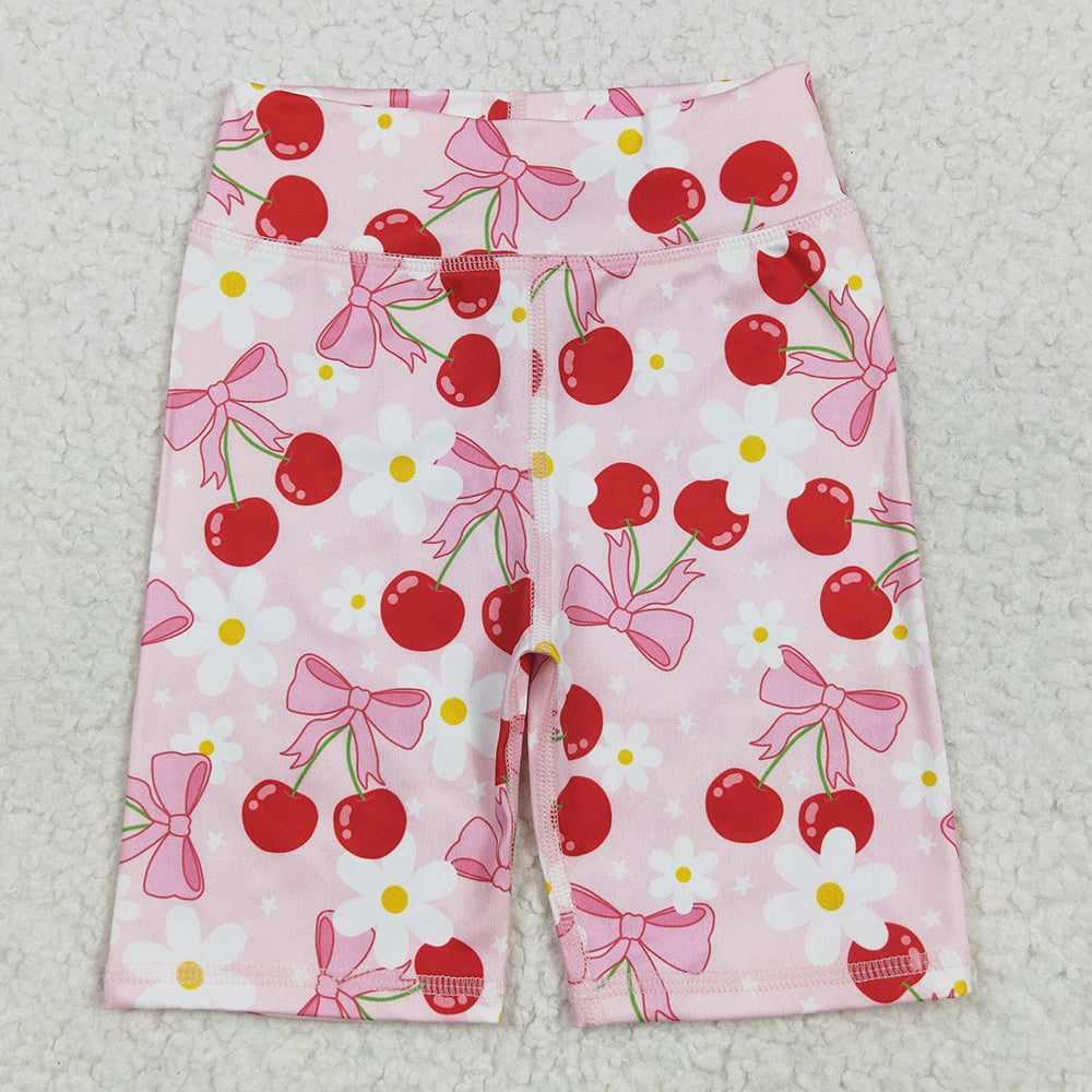 Baby Girls Shorts Yoga Pink Bows Flowers Biking Shorts Bottoms SS0541 5.1
