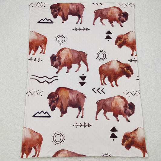 Boutique Baby Kids Highland Cow Blankets BL0068