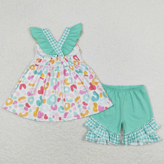 Boutique Baby Girls Summer Mama`s Girl Shorts Sets GSSO0815