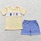 Boutique Baby Girls Clothes Dog Embroidery Kids Sibling Clothing Boys Sets GSSO0630