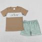 Baby Girls Clothes Duck Embroidery Short Sleeve Shorts Kids Sibling Clothing Boys Sets BSSO0608 GSSO0653