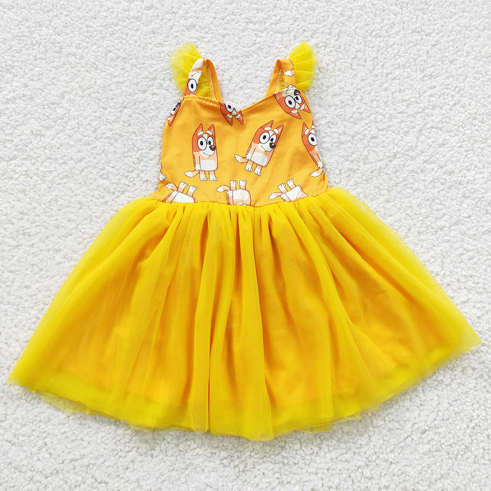 Hot Sale Baby Girls Dresses Tutu Dress GSD0356