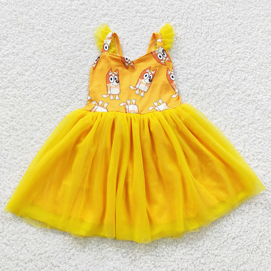 Hot Sale Baby Girls Dresses Tutu Dress GSD0356