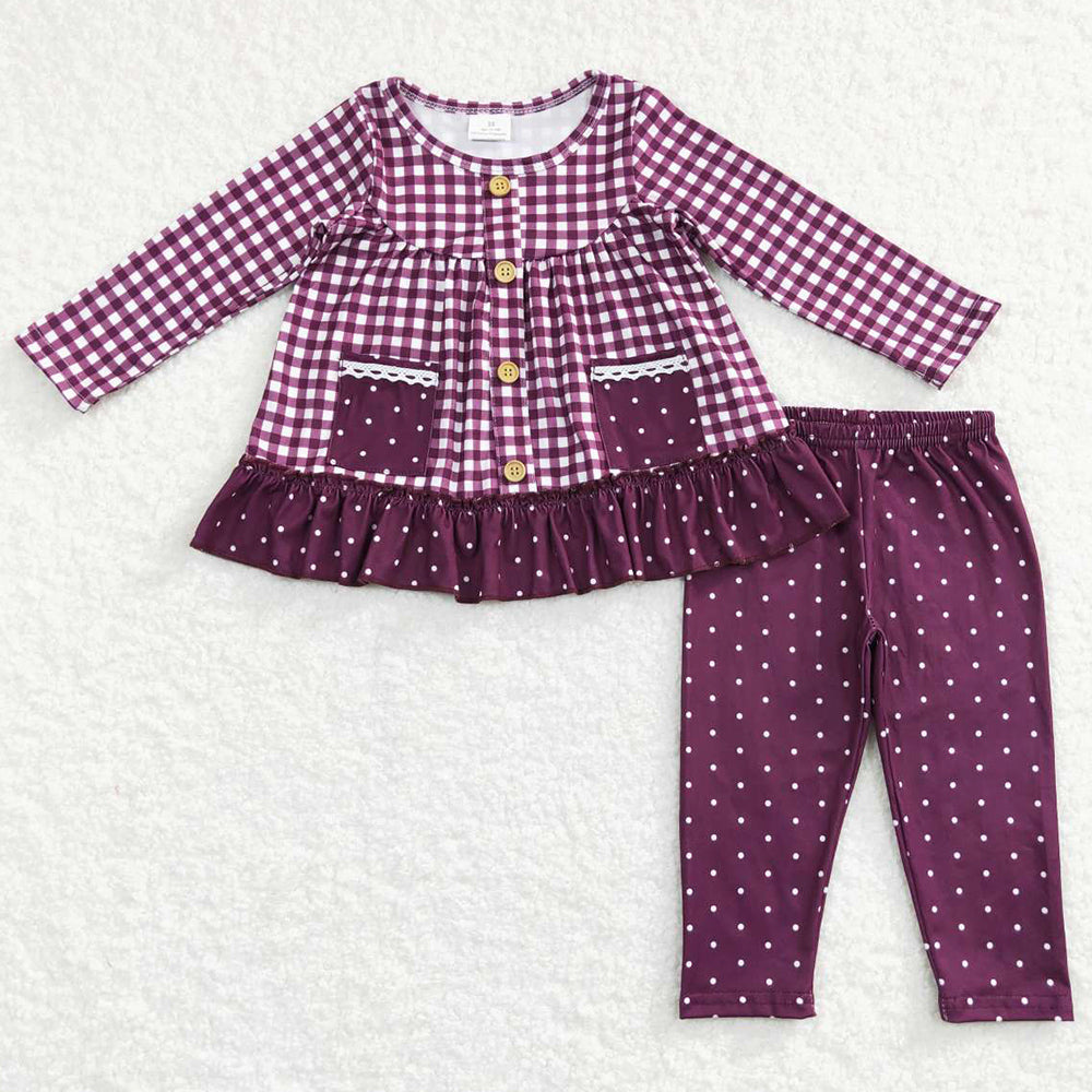 Boutique Baby Girls Clothes Fall Winter Outfits GLP0886