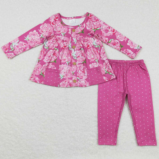 Boutique Baby Girls Clothes Long Sleeve Outfits GLP0927