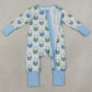 Baby Boys Rompers Ghost Pumpkins Halloween Zip Convertible Rompers LR2534