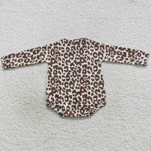 Fashion Infant Baby Rompers Leopard Print Cute Romper LR0575