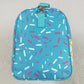 Boutique Kids Bags Blue Ice Cream Drip Zipper Gym Bags BA0304