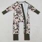 Baby Boys Rompers Deer Ducks Dogs Camo Western Zipper Footie Rompers LR2590 9.13