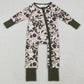 Baby Boys Rompers Deer Ducks Dogs Camo Western Zipper Footie Rompers LR2590 9.13