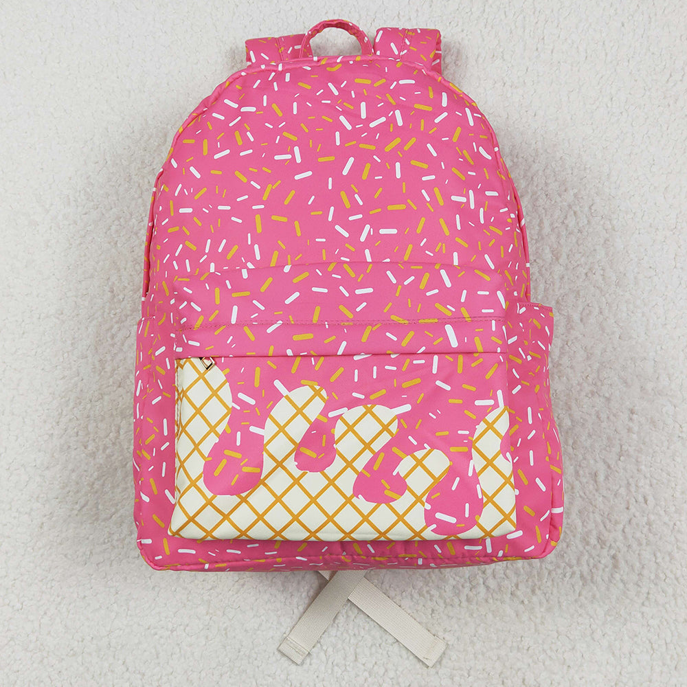 Baby Girls Backpacks Pink Drips Sprinkles Backpack Bags BA0300 5.26
