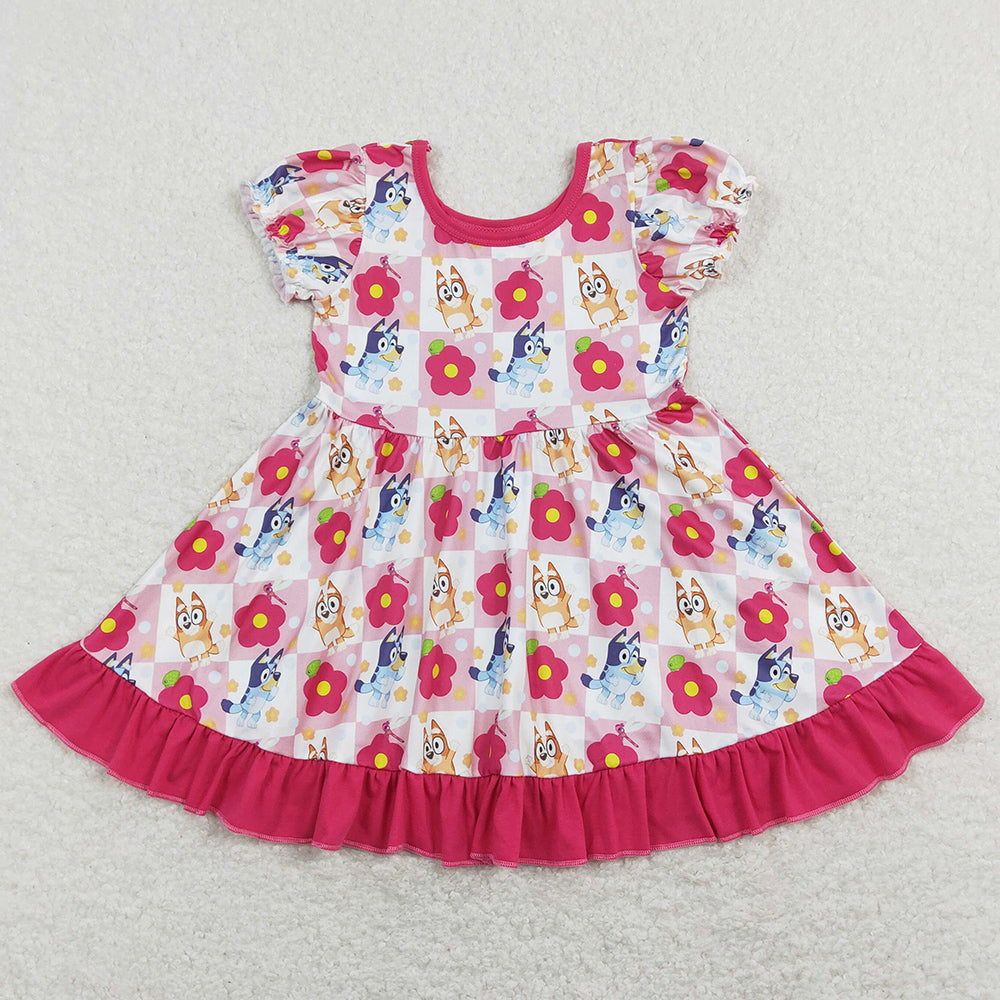 Cartoon Fashion Baby Girls Dress GSD0740