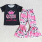 Toddler Baby Girl Clothes Short Sleeve Bell Bottom Outfits Wholesale B2-13