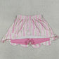 Baby Girls Skirts Pink Bows Flowers Stripe Scallop Skirt Shorts Bottom GLK0238