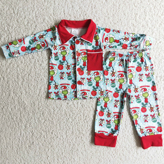 Boutique Girls Pajamas Sleepwear Christmas Kids Sibling Pajamas Set 6 C11-17 6 B3-24