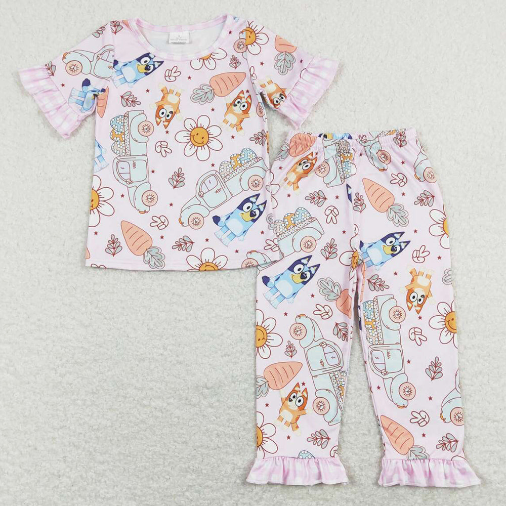 Easter Baby Girls Pajamas Kids Sibling Clothing Boys Sleepwear Sets GSPO1278