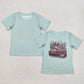 Baby Boys T-shirts Green Mallard Duck Hunting Tee Shirts Tops BT1081