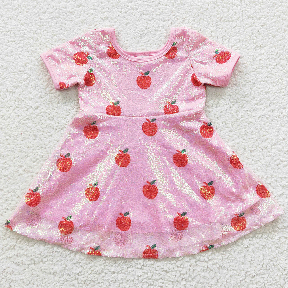 Boutique Girls Dress Apple Dresses GSD0437