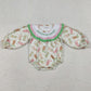 Baby Girls Rompers Embroidery Howdy Go Lucky Boots Stars Western Ruffle Rompers LR2840 12.20