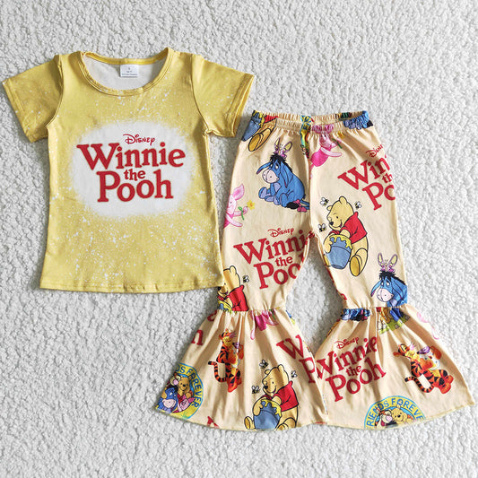Fashion Baby Girl Clothes Spring Bell Pants Set GSPO0014