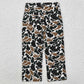 Baby Boys Jeans Pants Brown Duck Camouflage Denim Strait Pants P0594