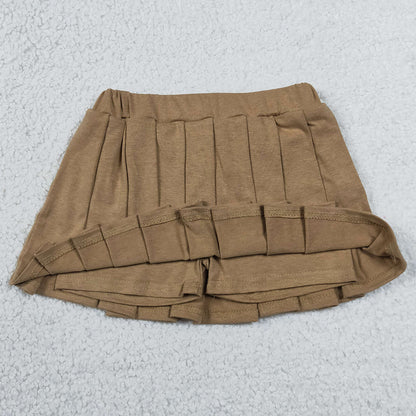 Baby Girls Skirts Khaki Cotton Skirt Shorts Bottom GLK0107