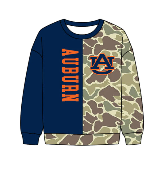 Preorder(moq 5) Baby Boys Long Sleeve Camo AU T-shirts Top 10.17