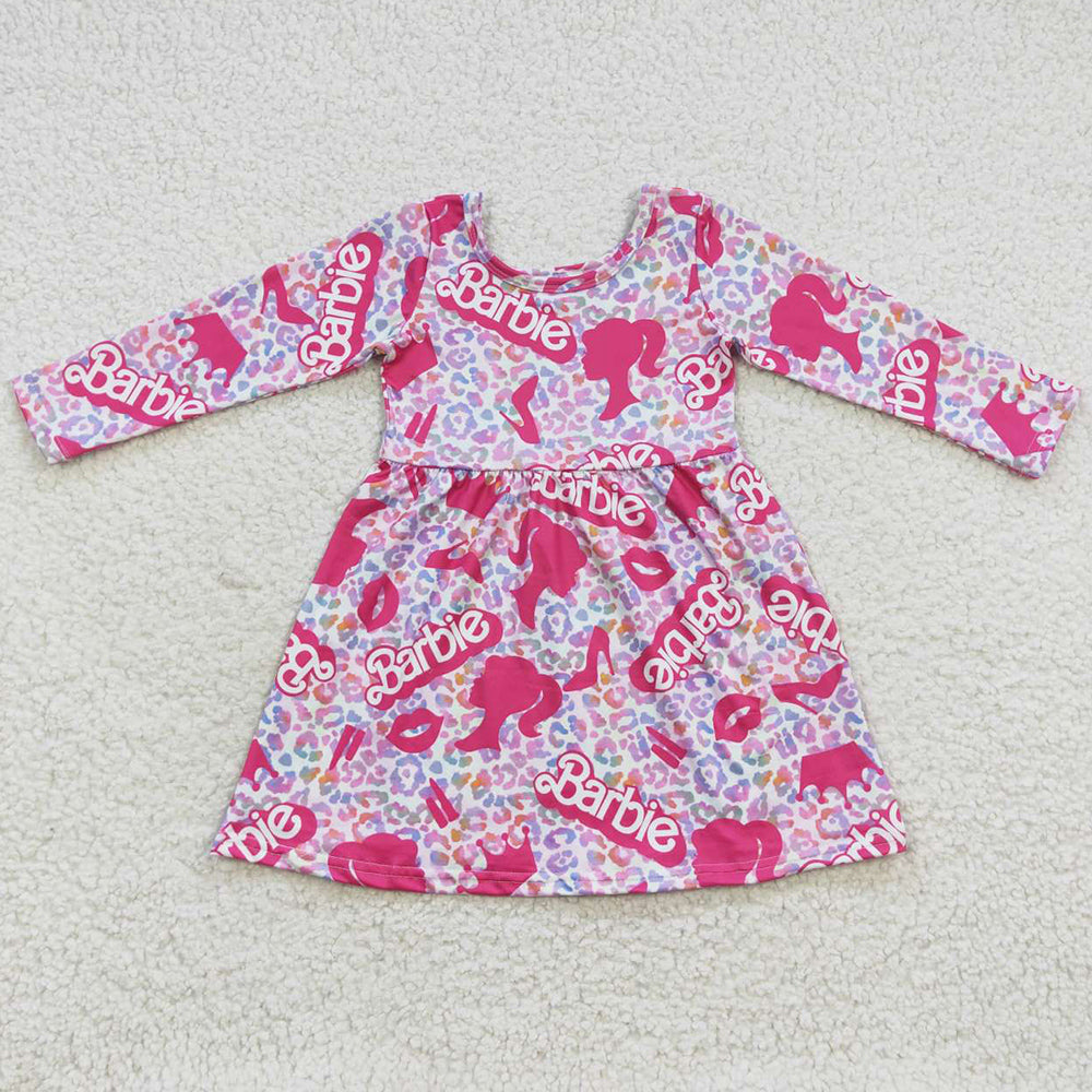 Hot Sale Baby Girls Dress Long Sleeve Dresses GLD0276