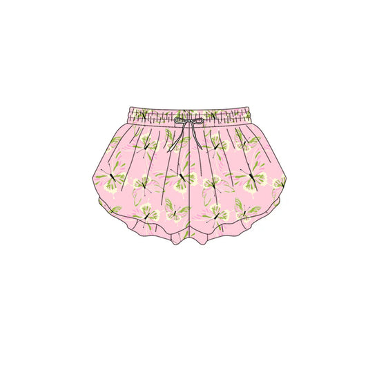 Preorder (moq 5)Baby Girls Colorful Butterfly Ruffle Shorts Bottom 1.9