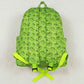 Baby Kids Children Backpacks Christmas Green Back Bags BA0119