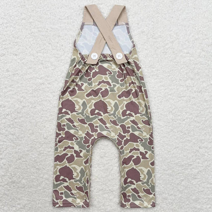 Baby Boys Rompers Deer Camo Pants Hunting Jumpsuits Sibling Rompers SR1913