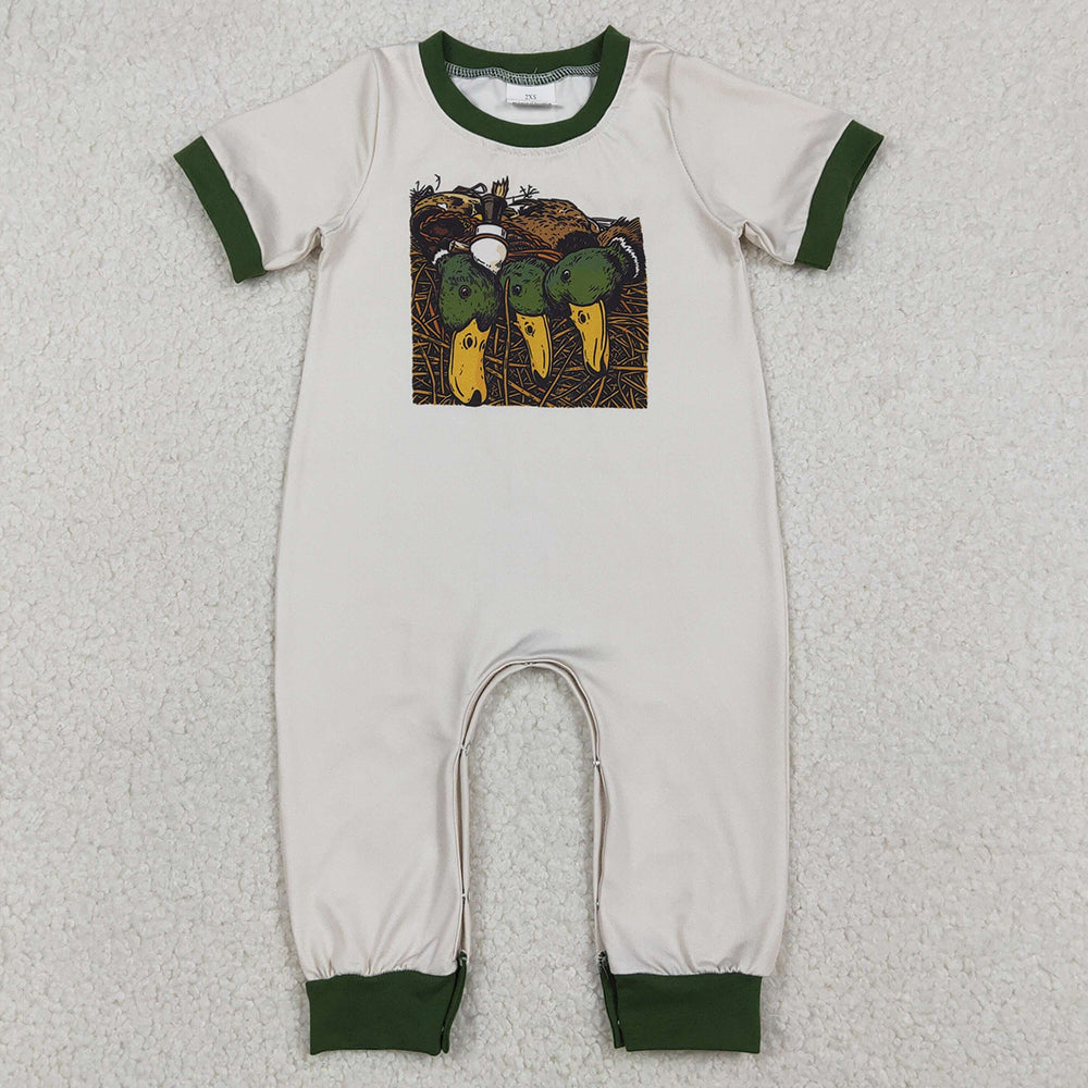 Baby Boys Rompers Ducks Calls Hunting Footie Rompers SR3681 12.20