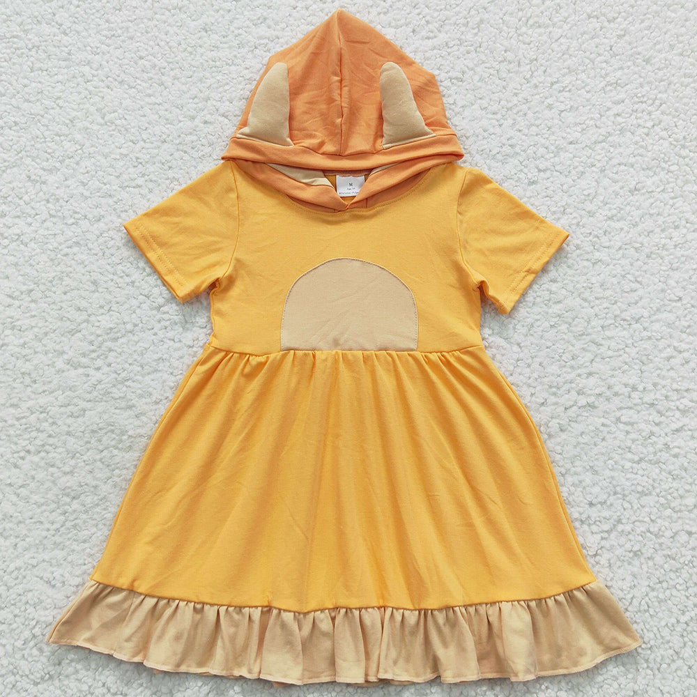 New Design Girls Dress Hoodie Dresses GSD0385