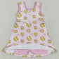 Baby Girls Dress Softball Bow Athletic Active Wear Knee Length Dresses GSD2048 5.10