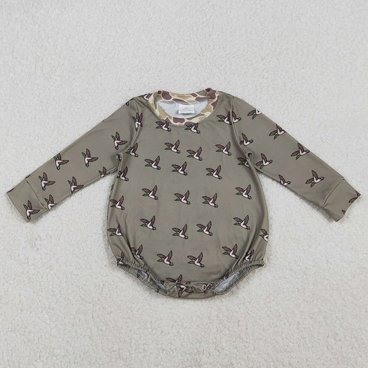 Baby Boys Rompers Long Sleeves Ducks Hunting Rompers LR2302 11.7