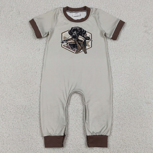 Baby Boys Rompers Camo Ducks Dogs Hunting Footie Rompers SR3680 12.27