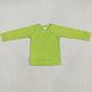 Baby Girls Clothes Green Long Sleeves Top Short Yoga Sets GLS0007 5.21