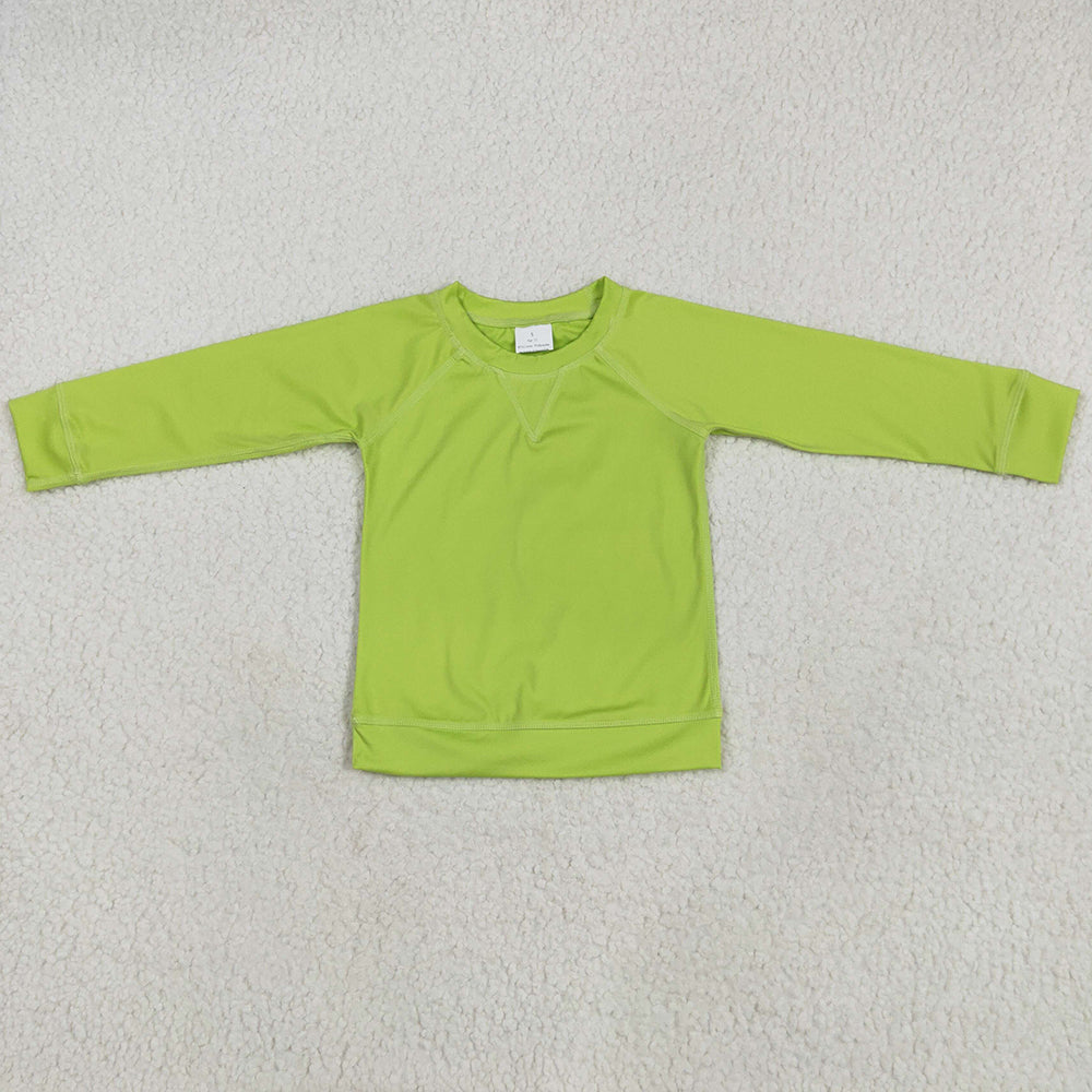 Baby Girls Clothes Green Long Sleeves Top Short Yoga Sets GLS0007 5.21