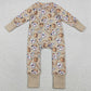 Baby Boys Rompers Baseballs Team Two Way Zip Convertible Rompers LR2816 11.6