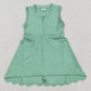 Baby Girls Dress Light Green Yoga Zip Active Wear Skort Knee Length Dresses GSD2089 5.22
