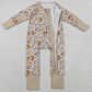 Baby Boys Rompers Baseballs Team Two Way Zip Convertible Rompers LR2816 11.6