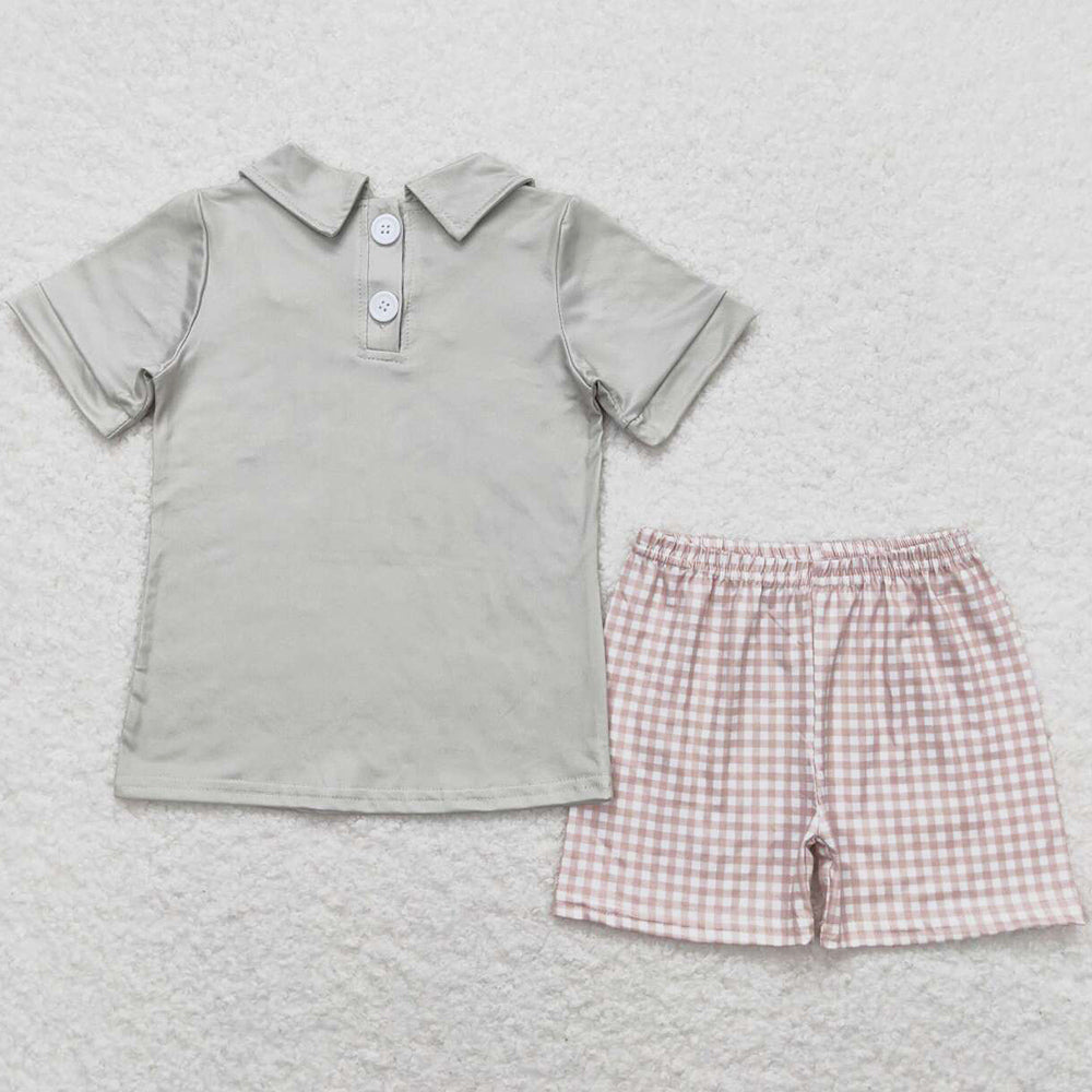 Baby Boys Clothes Old Story Tee Shirts Tops Shorts Kids Sibling Clothes Girls Sets BSSO0742