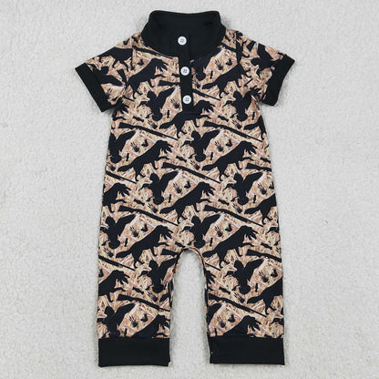 Baby Boys Rompers Southern Hunting Dog Ducks Camo Button Rompers SR3637 1.2