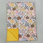 Baby Girls Blankets Flowers Pumpkins Fall Blankets BL0252