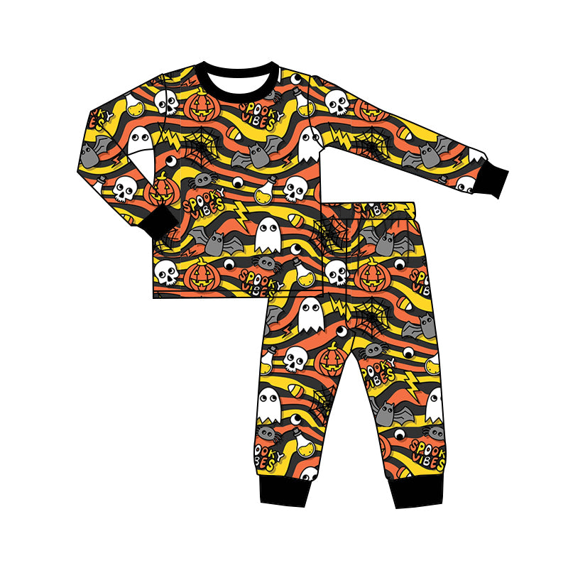 Halloween Baby Boys Pajamas Kids Sleepwear Sets Preorder Moq 5