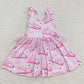 Fashion Baby Girls Dress Short Sleeve Dresses GSD0463