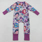 Baby Girls Rompers Cartoon Demon Hunter Flowers Rompers LR2732 11.22