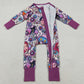 Baby Girls Rompers Cartoon Demon Hunter Flowers Rompers LR2732 11.22