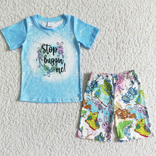 Fashion Baby Boy Clothes Sets Short Sleeve Shorts Boutique Kids Boys Outfits BSSO0047 5.8