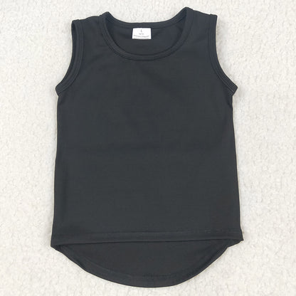Baby Girls Clothes Black Sleeveless Top Skorts Sets GSSO2505 5.22